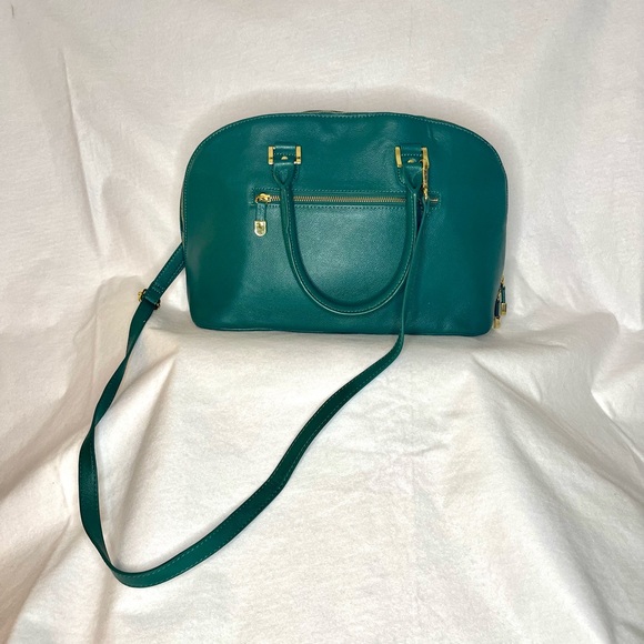 Joy & Iman Green/Gold Crossbody Shoulder Tote Bag 💚 - Picture 3 of 12